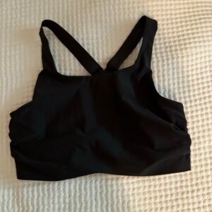black full coverage Calia swim bikini top with underwire women’s size medium